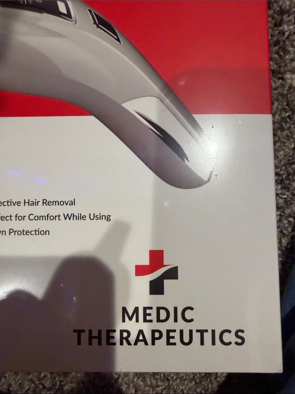 Cordless Laser Hair Removal Device - White